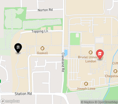 Closest campuses from Isambard Complex - North Hall