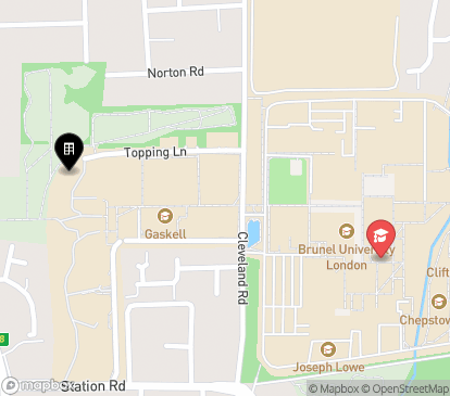 Closest campuses from Isambard Complex - Meadow Hall