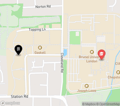 Closest campuses from Isambard Complex - Maurice Kogan Hall