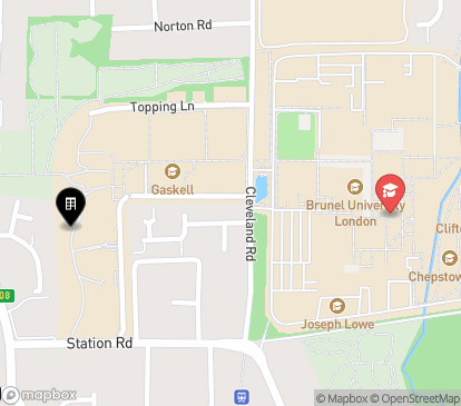 Closest campuses from Isambard Complex - David Neave Hall