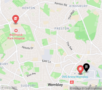 Closest campuses from Arch View House