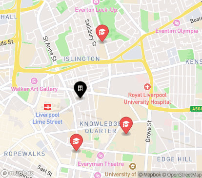 Closest campuses from Copperas House