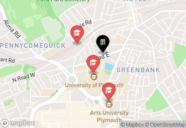 Closest campuses from The Square