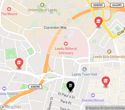 Closest campuses from Park Square Residence