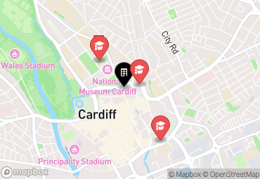 Closest campuses from Vita Student Cardiff - Park Place