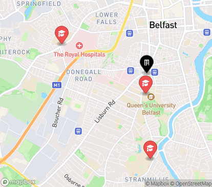 Closest campuses from Aster House