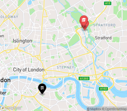 Closest campuses from View Studios