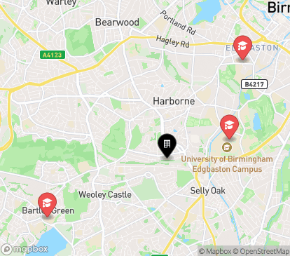Closest campuses from Riverside House