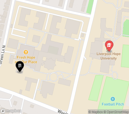 Closest campuses from Hope Park Accommodation - Austin Hall