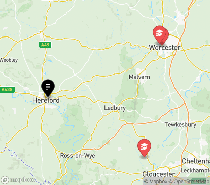 Closest campuses from Station Approach