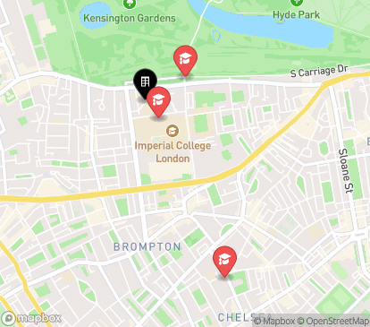 Closest campuses from Queen Alexandra’s House