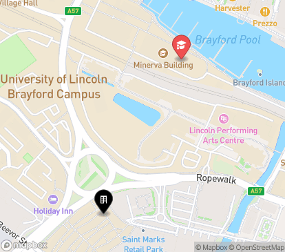 Closest campuses from St Marks Student Village