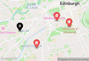 Closest campuses from Murieston Crescent