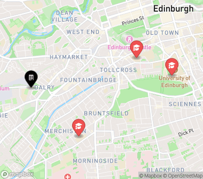 Closest campuses from Murieston Crescent