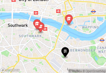 Closest campuses from Element Bermondsey