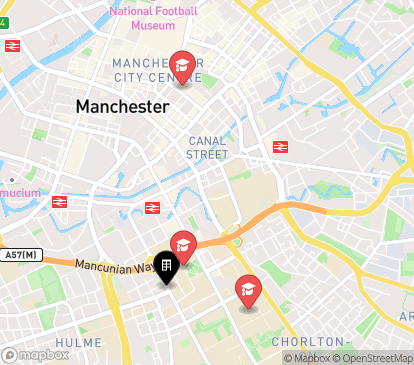Closest campuses from Element Manchester