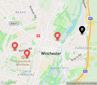 Closest campuses from The Cavendish