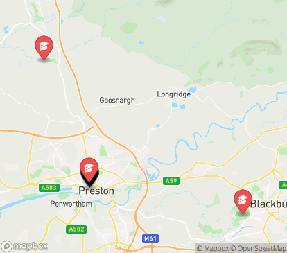 Closest campuses from Bowran House