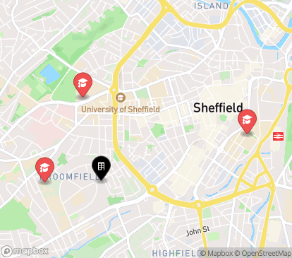 Closest campuses from Fairfield Student Apartments