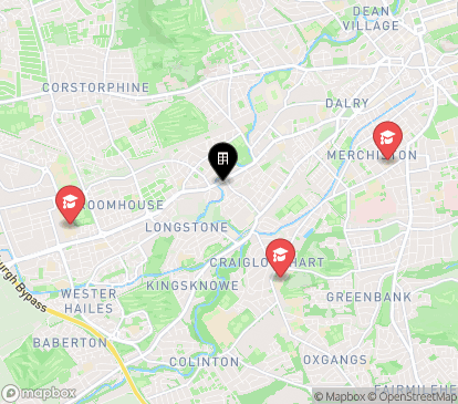 Closest campuses from Gorgie