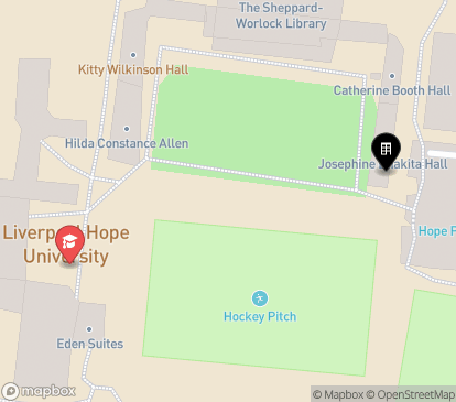 Closest campuses from Hope Park Accommodation - Josephine Bakhita Hall
