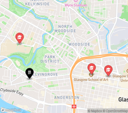 Closest campuses from Kaplan Living Glasgow - Argyle Street