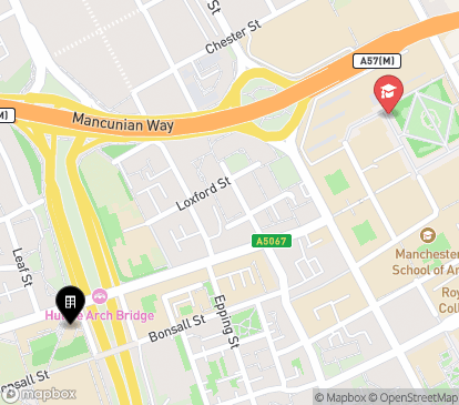 Closest campuses from Birley - Dunham