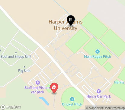 Closest campuses from Pitchside - Jebb Hall