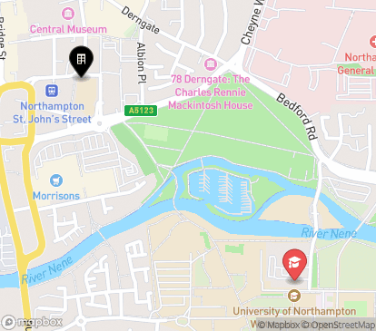 Closest campuses from Town Centre Halls - St. John's Halls