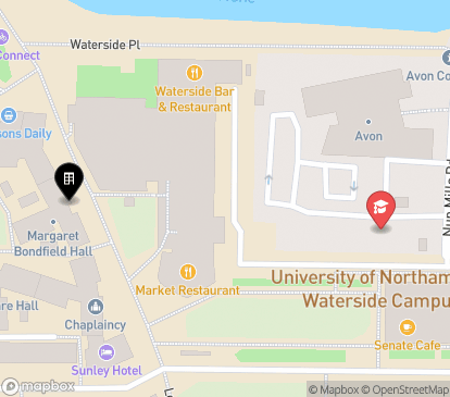Closest campuses from Waterside - Margaret Bondfield