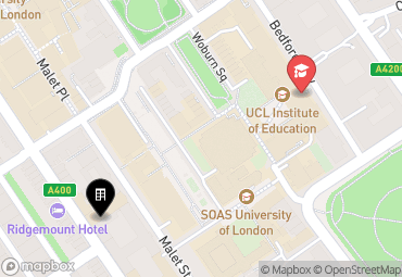 Closest campuses from Bonham Carter and Warwickshire House