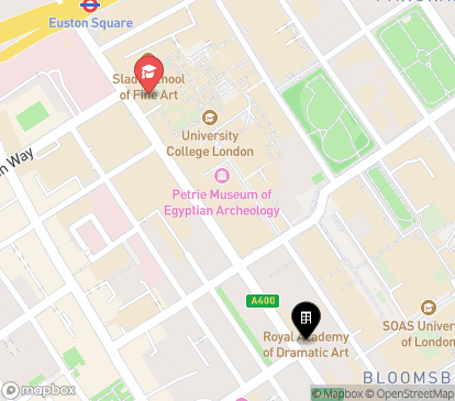 Closest campuses from Bonham Carter and Warwickshire House