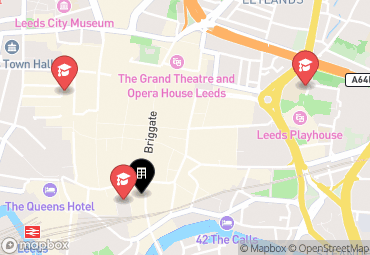 Closest campuses from Briggate Studios