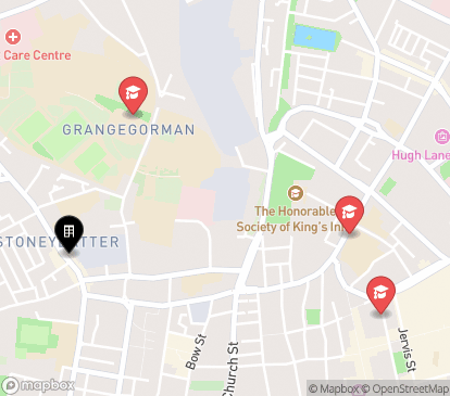 Closest campuses from Stoneybatter Place