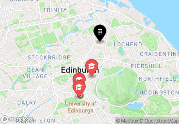 Closest campuses from Vita Student Edinburgh - Iona Street