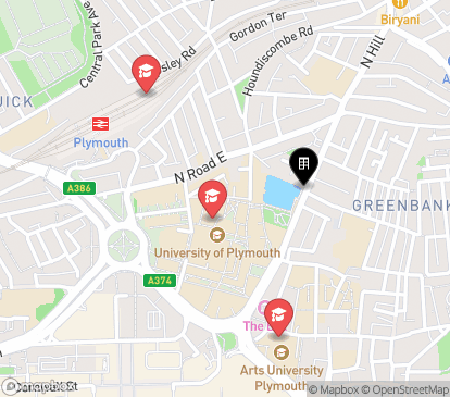 Closest campuses from The Reservoir