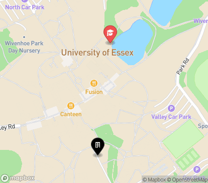 Closest campuses from South Towers - Eddington