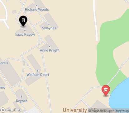 Closest campuses from The Houses - Swaynes