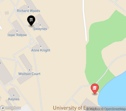 Closest campuses from The Houses - Isaac Rebow