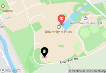 Closest campuses from South Courts - Harwich