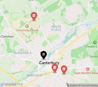 Closest campuses from Westgate One