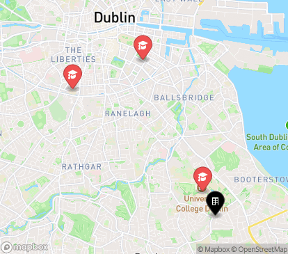 Closest campuses from Cleraun University Centre