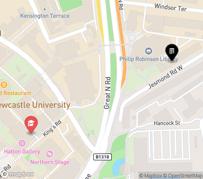 Closest campuses from Carlton Lodge