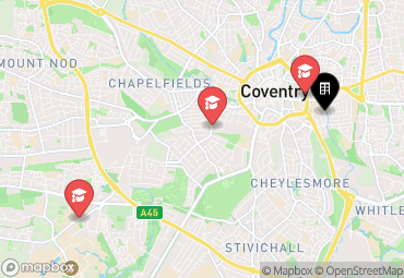 Closest campuses from CODE Harper Road