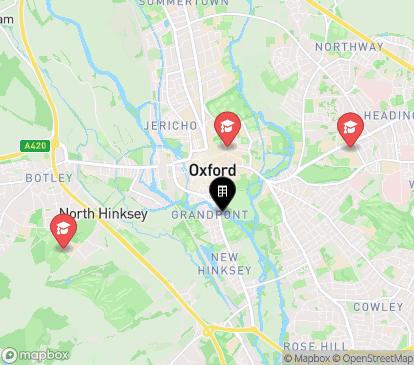 Closest campuses from Grandpont House
