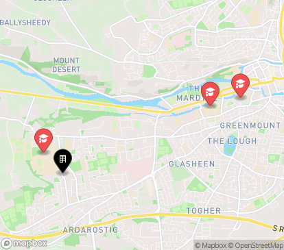 Closest campuses from Courtville Apartments