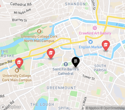 Closest campuses from Davcon Court