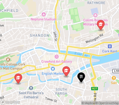 Closest campuses from Copley Court