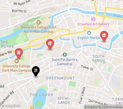 Closest campuses from Ashlin House