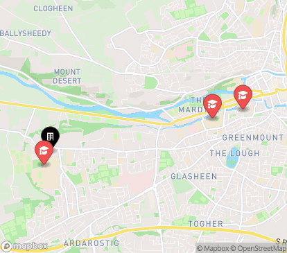 Closest campuses from Parchment Square